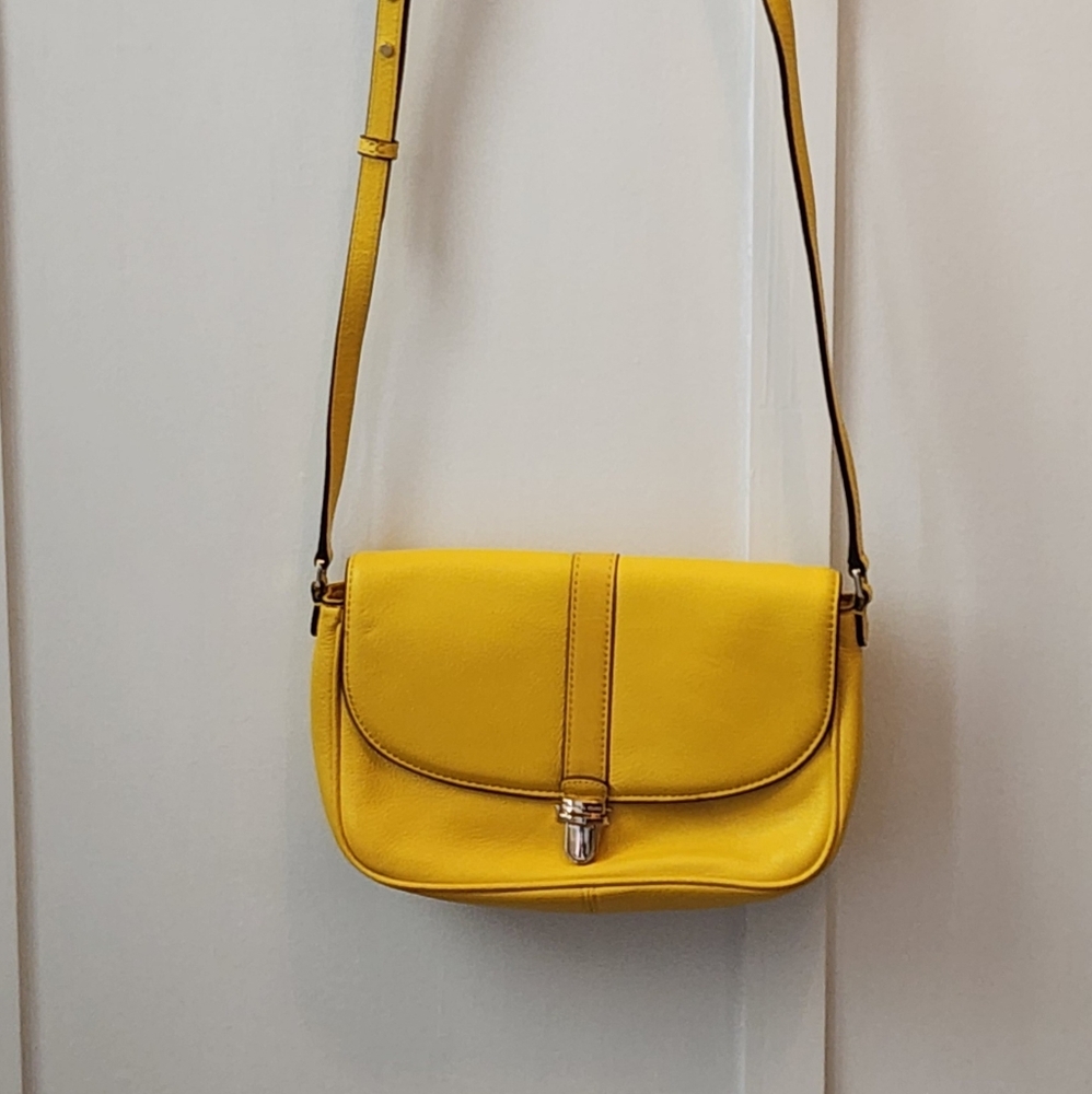 Michael Kors Vibrant Yellow Crossbody Bag